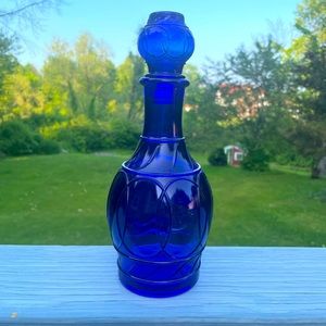 Maryland Glass Company Ring of Rings Decanter